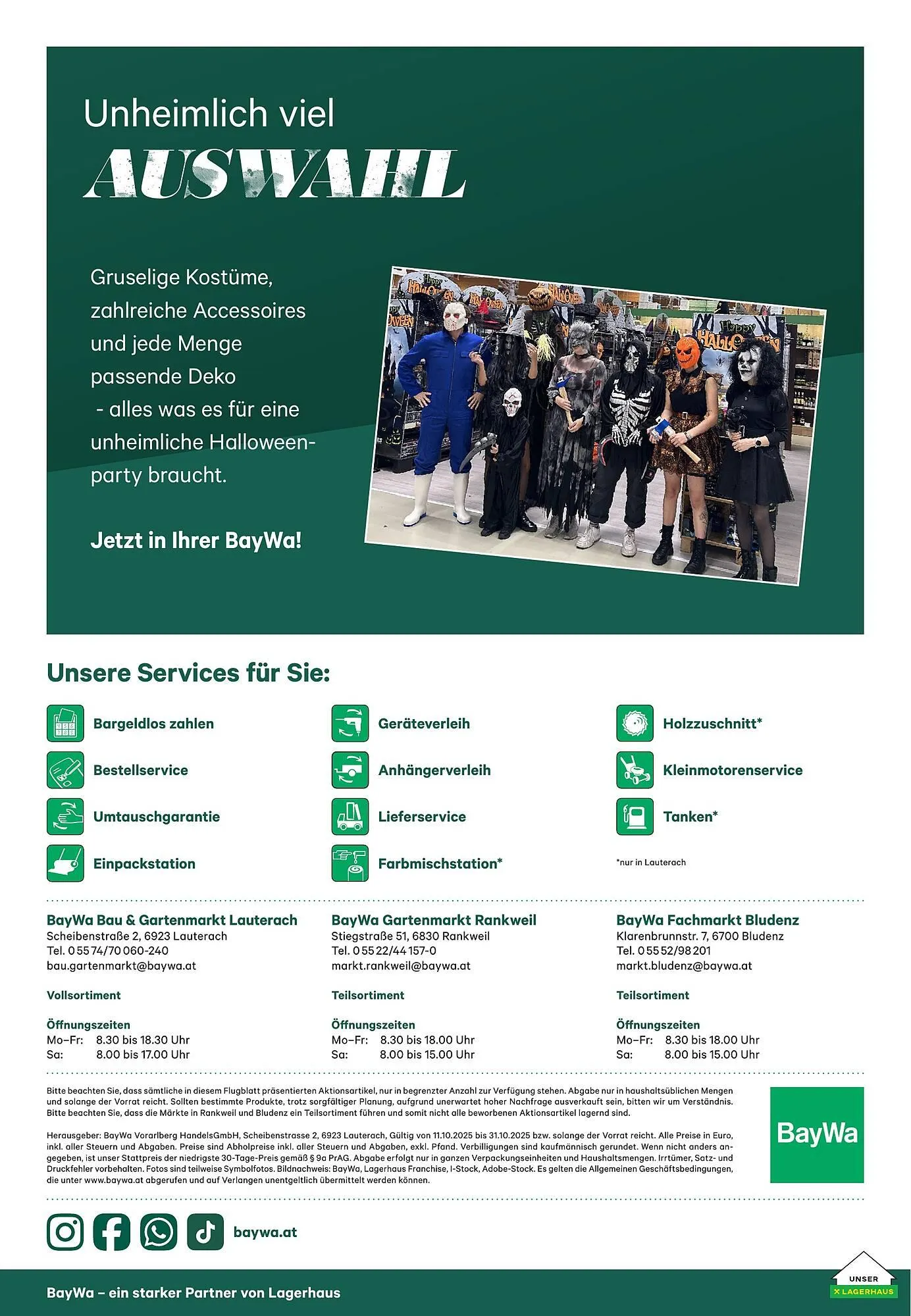 BayWa Prospekt von 12. Oktober bis 31. Oktober 2025 - Flugblätt seite  6