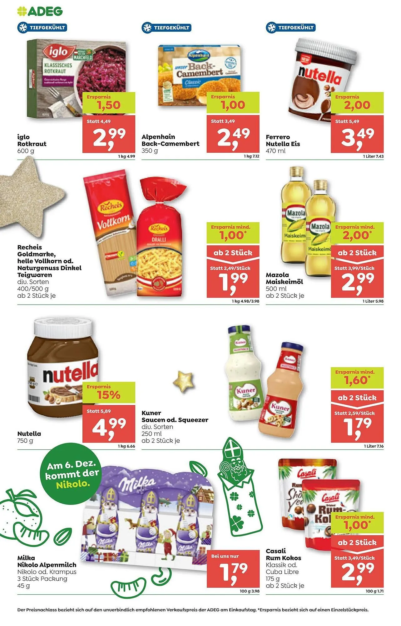 ADEG Flugblatt von 2. Dezember bis 7. Dezember 2024 - Flugblätt seite 10