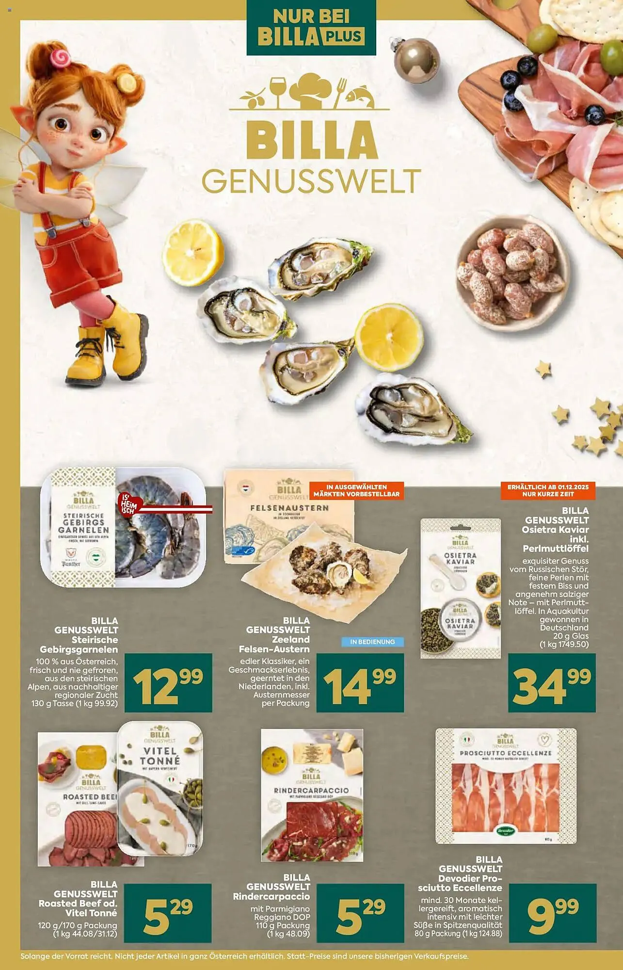 Billa Flugblatt von 13. November bis 31. Dezember 2025 - Flugblätt seite 14