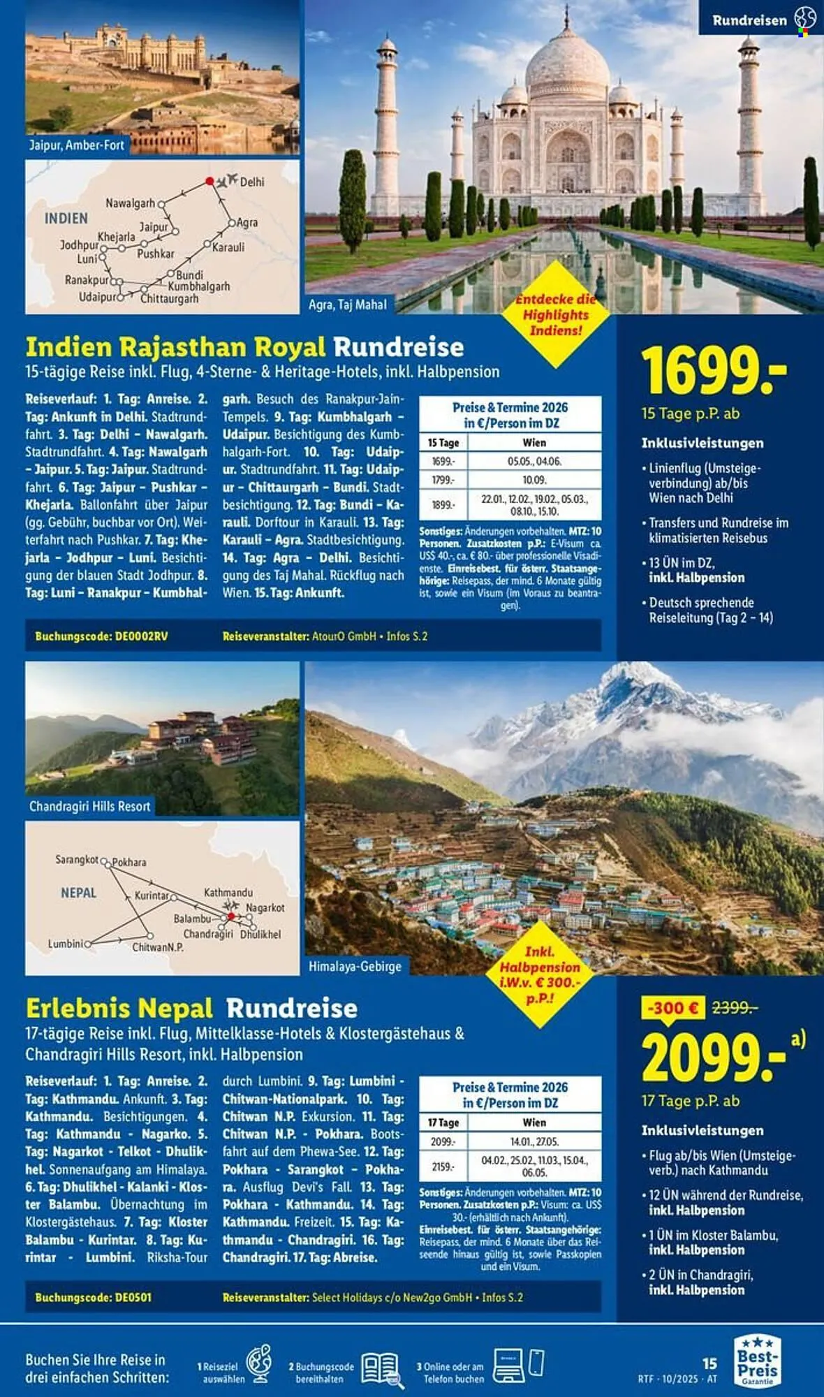 Lidl Flugblatt von 13. Oktober bis 15. November 2025 - Flugblätt seite  15