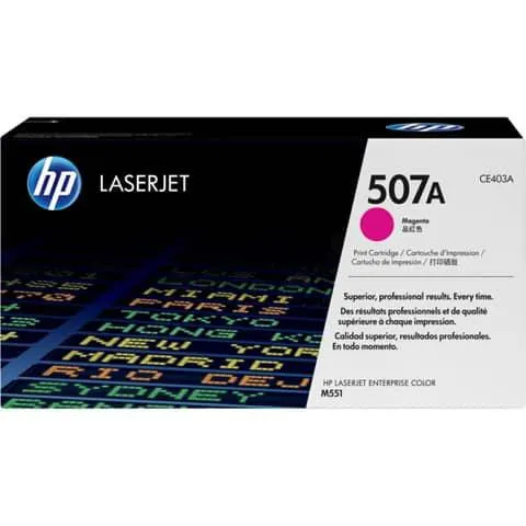 Lasertoner Nr. 507A magenta HP CE403A