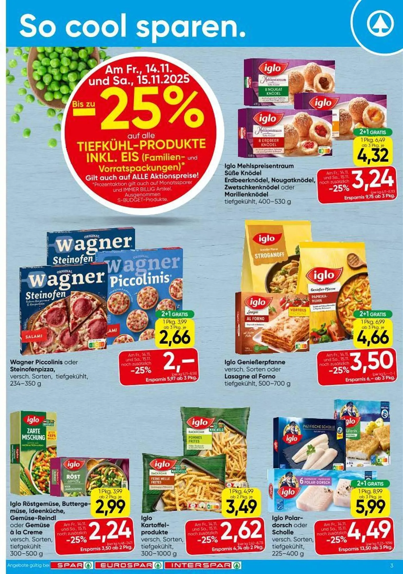 Interspar Flugblatt von 13. November bis 19. November 2025 - Flugblätt seite 3