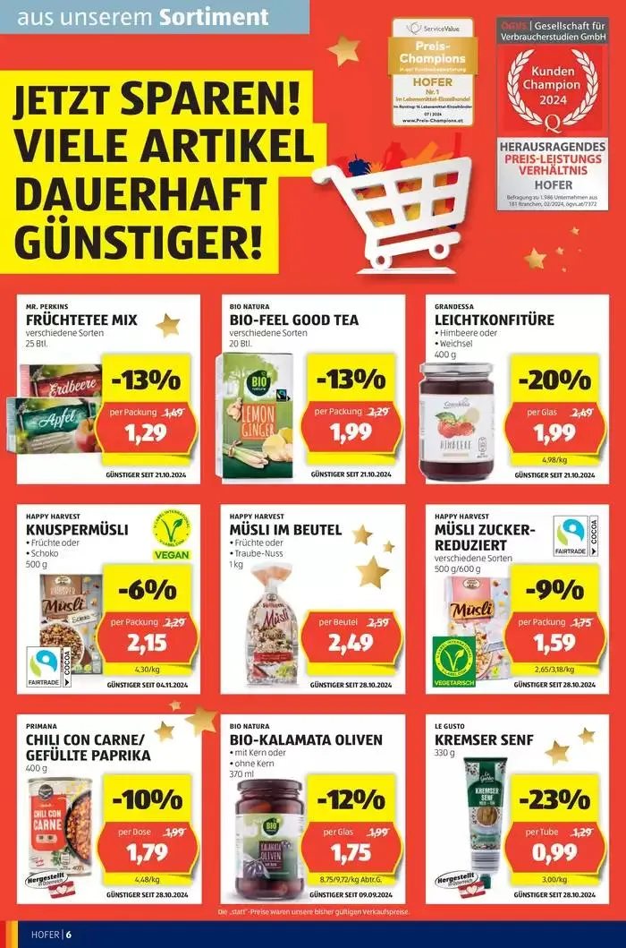 Blättern Sie online im HOFER Flugblatt von 20. November bis 4. Dezember 2024 - Flugblätt seite  8
