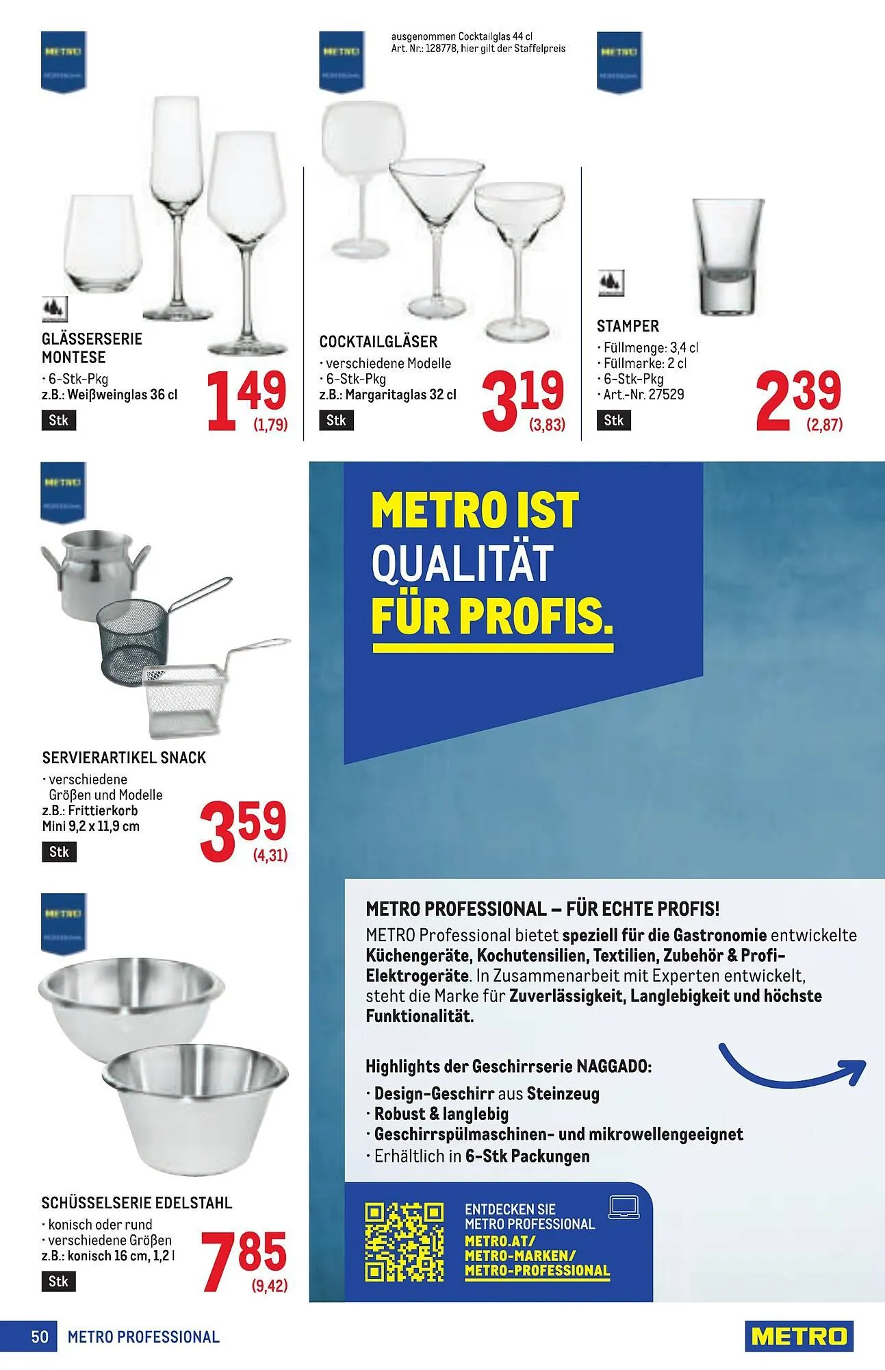 Metro Flugblatt von 11. Dezember bis 7. Jänner 2026 - Flugblätt seite  50
