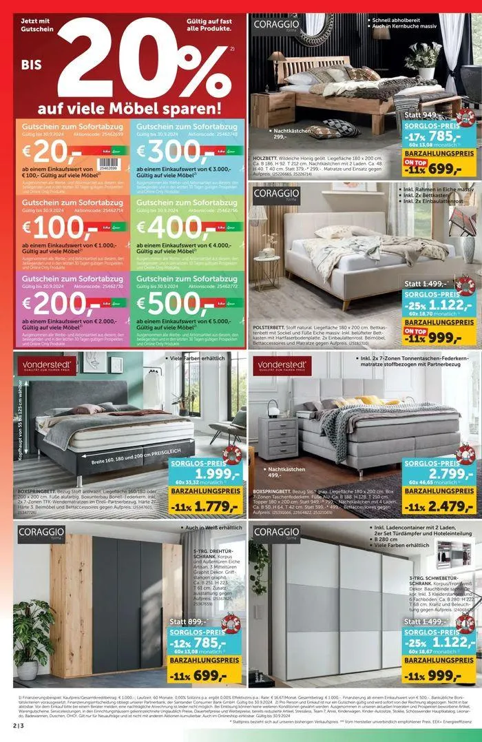 Folder Leiner von 17. September bis 30. September 2024 - Flugblätt seite 2