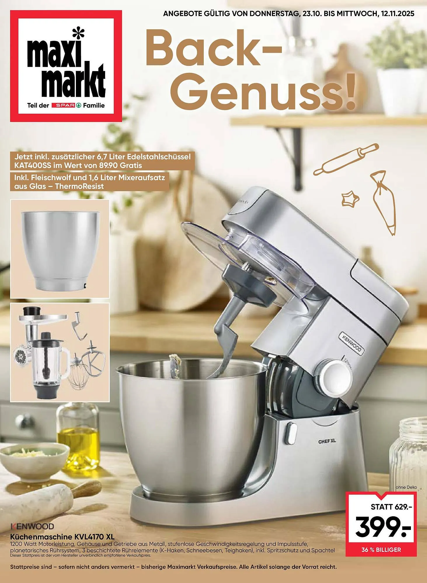 Maximarkt Flugblatt - 1