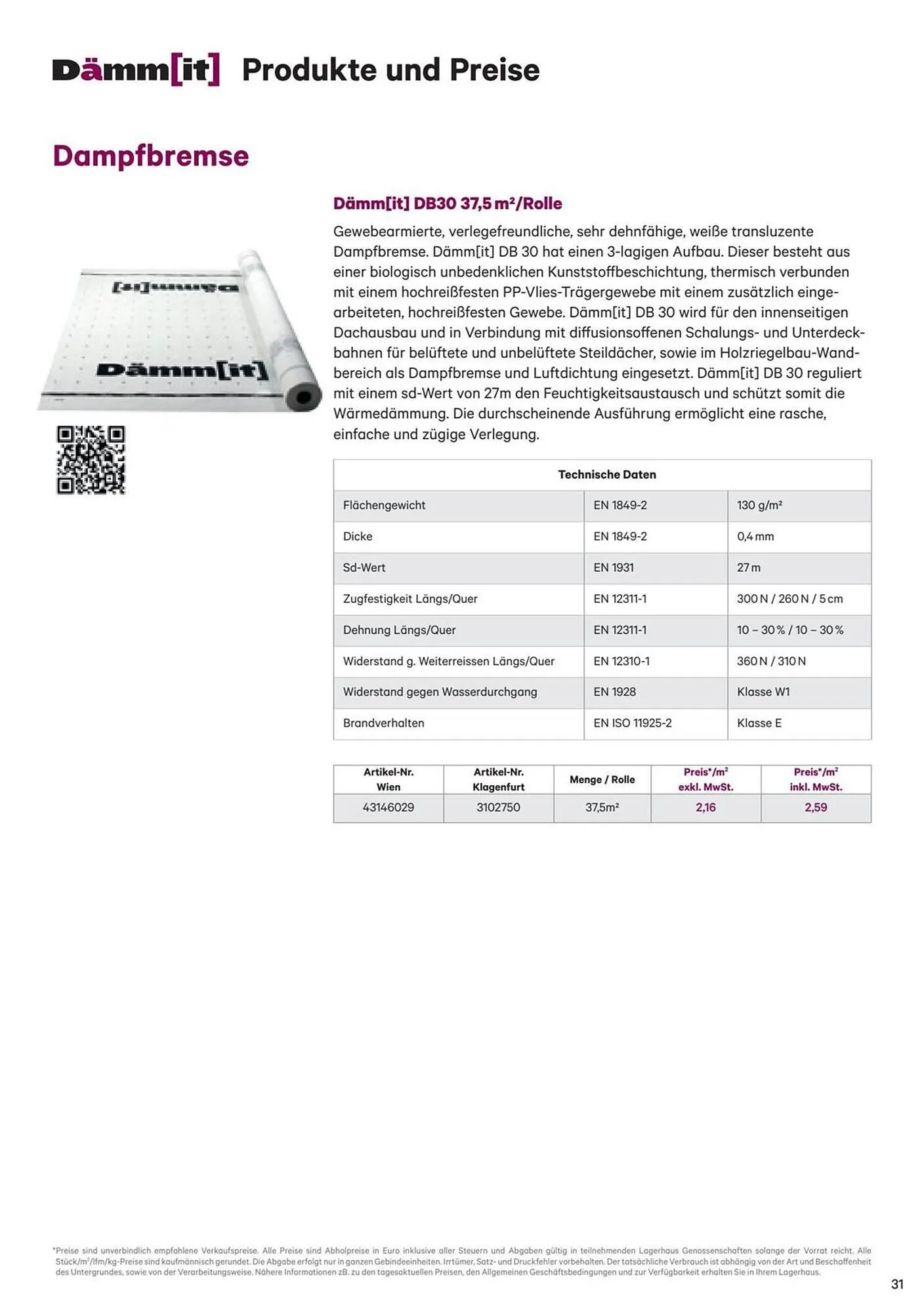 Lagerhaus Flugblatt von 1. Jänner bis 31. Dezember 2026 - Flugblätt seite  31