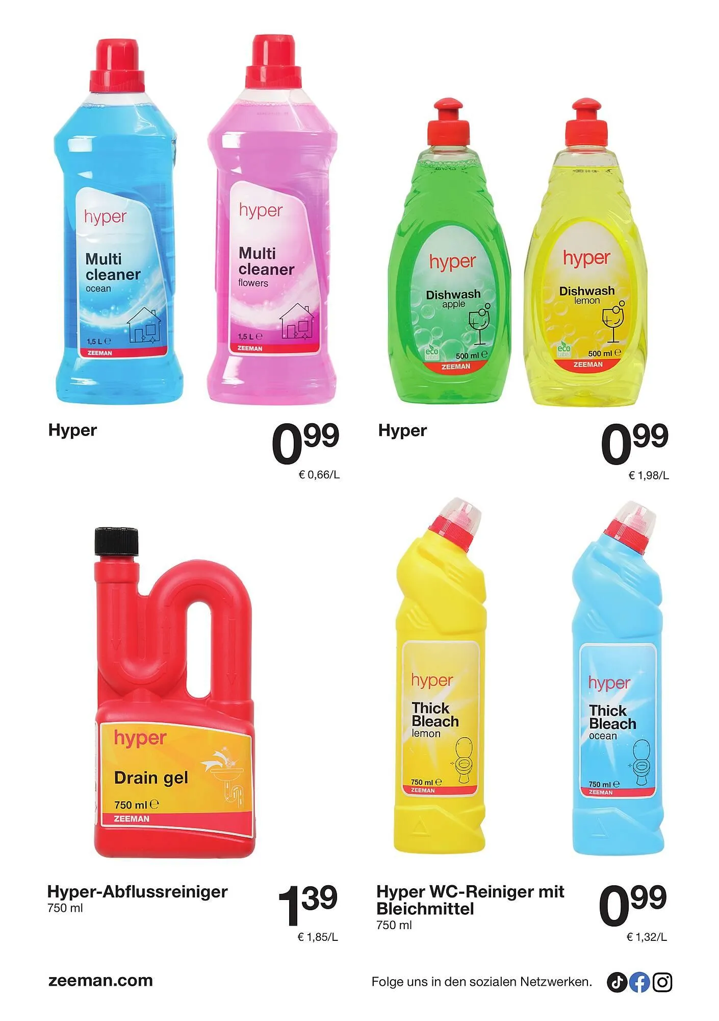 Zeeman Prospekt von 27. Dezember bis 9. Jänner 2026 - Flugblätt seite  4