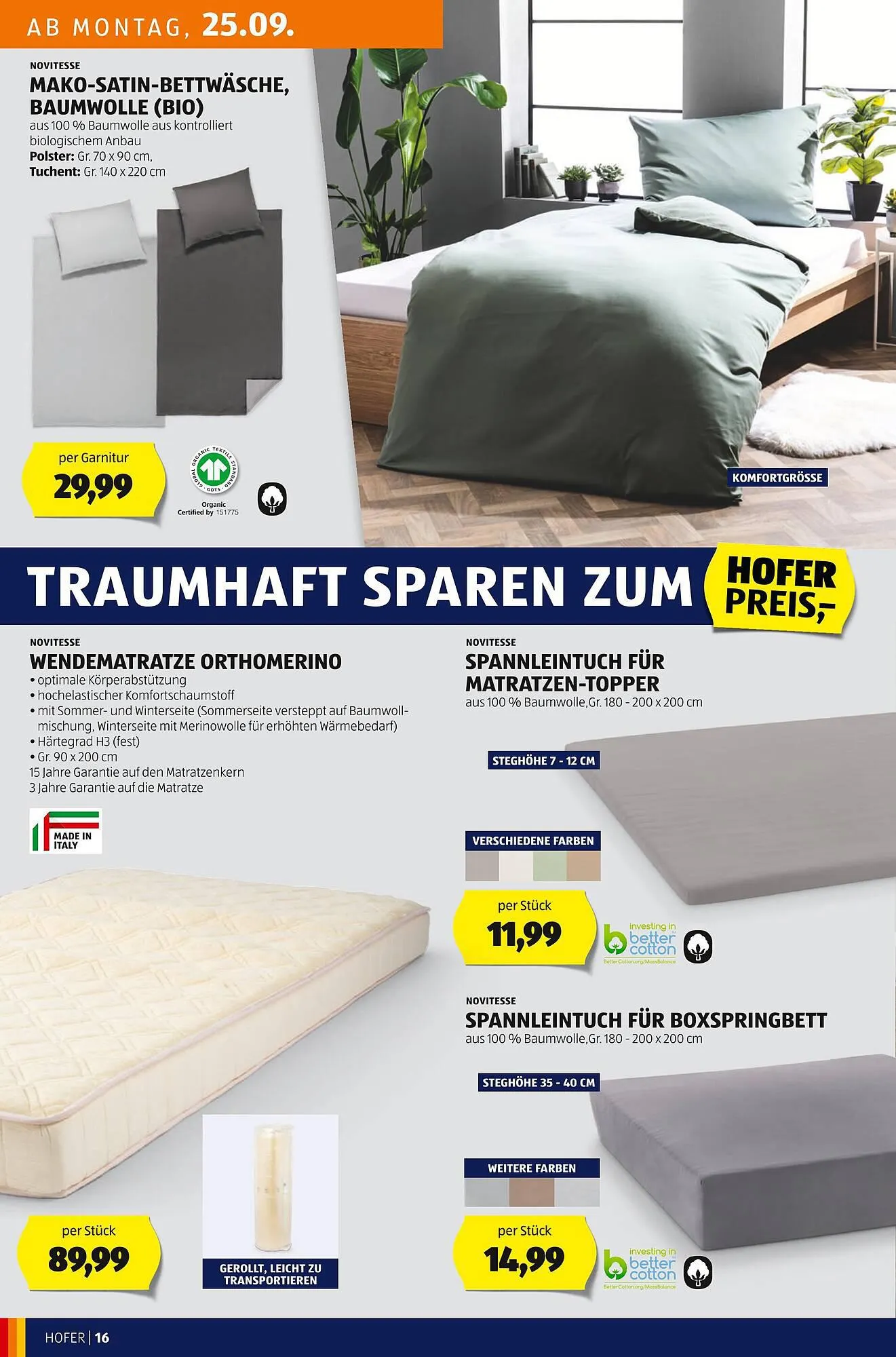 Hofer Flugblatt von 22. September bis 28. September 2023 - Flugblätt seite  18