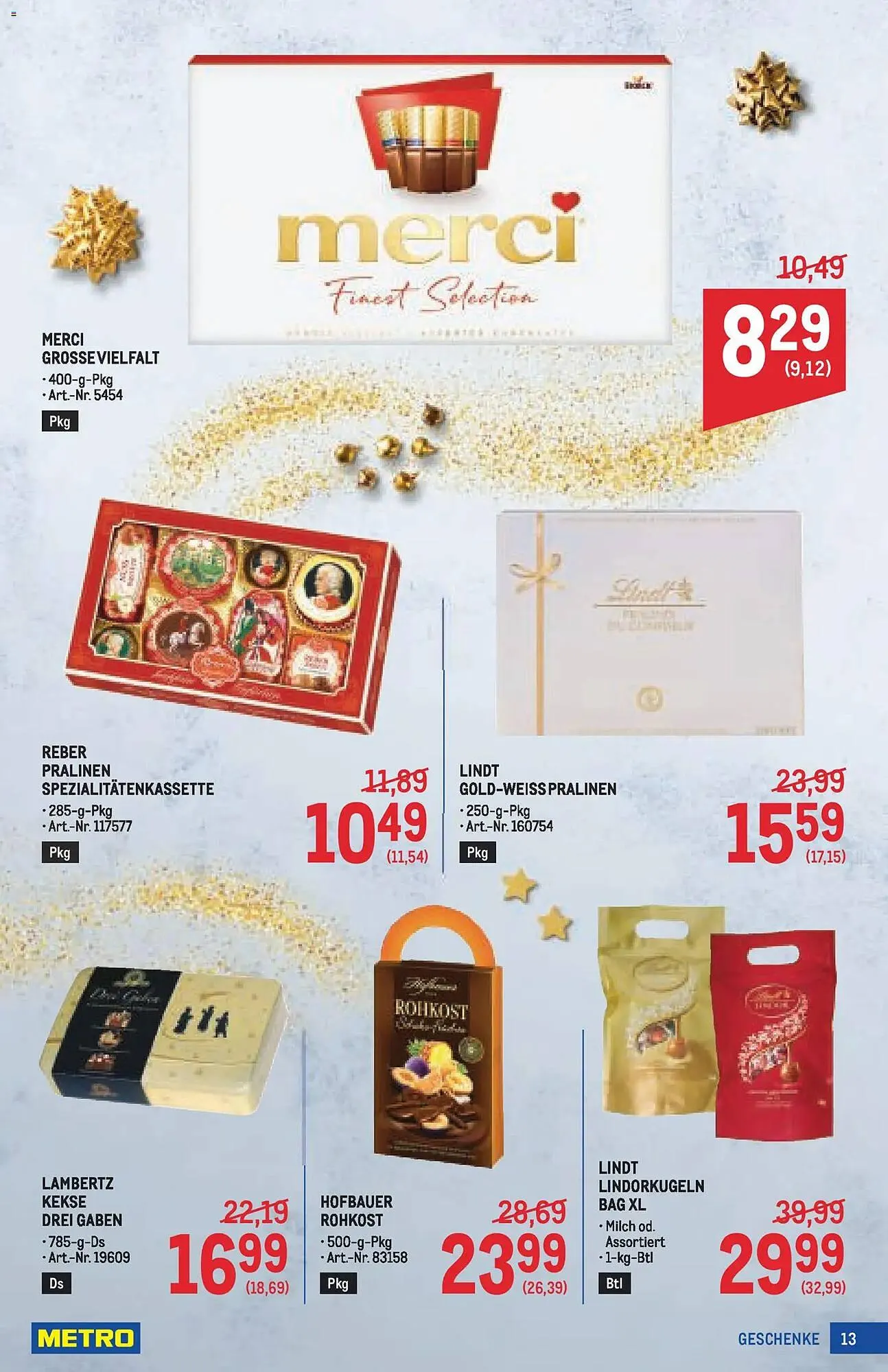 Metro Flugblatt von 27. November bis 24. Dezember 2025 - Flugblätt seite  13