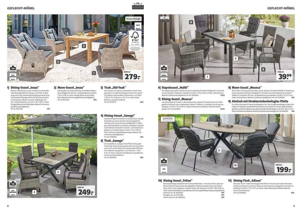 GARTENJAHR KATALOG 2024 von 8. März bis 31. Dezember 2024 - Flugblätt seite  100