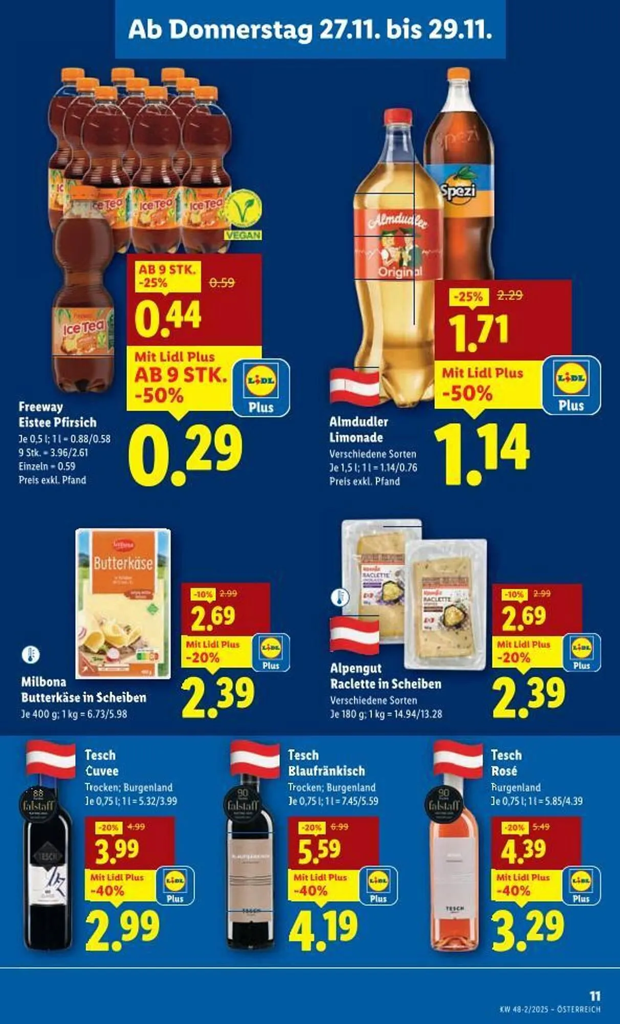Lidl Flugblatt von 27. November bis 3. Dezember 2025 - Flugblätt seite  14