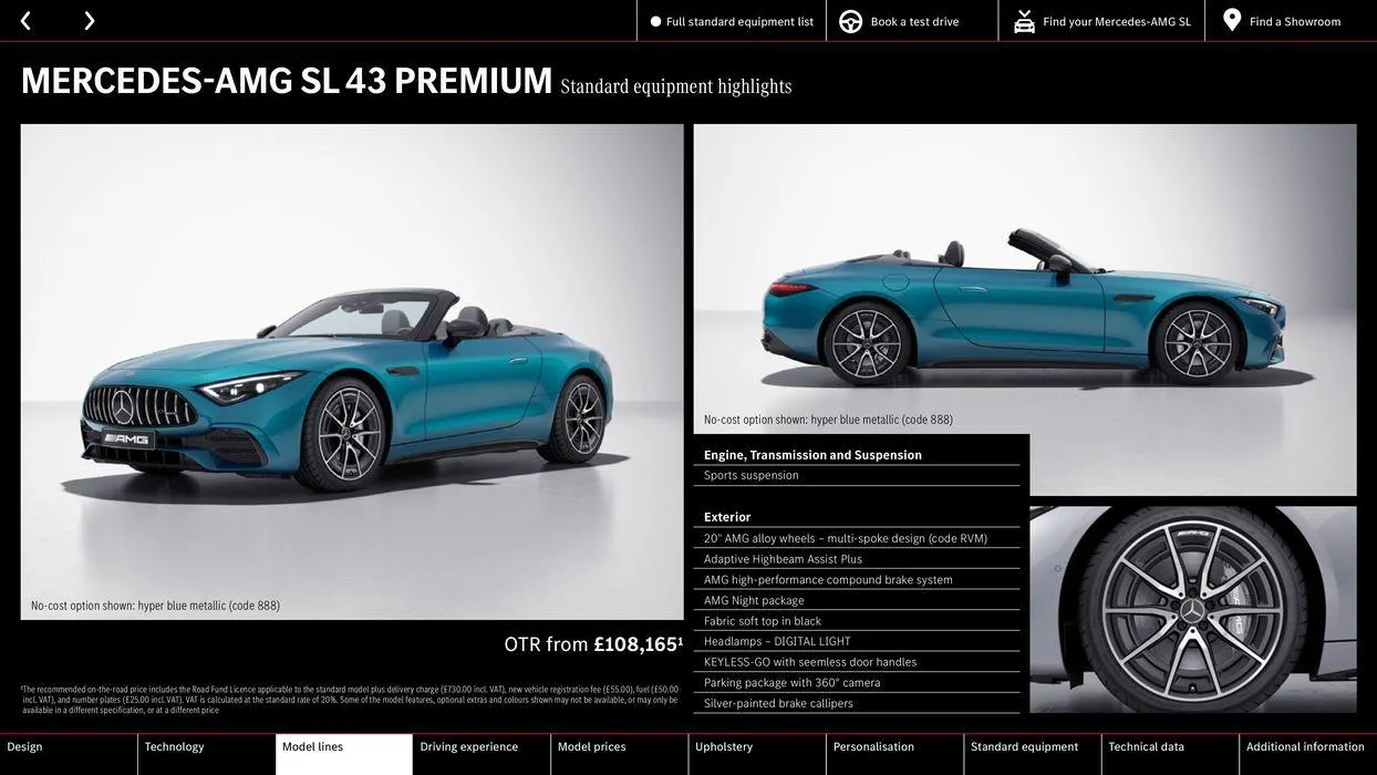 NEW MERCEDES-AMG SL von 15. Februar bis 15. Februar 2025 - Flugblätt seite 12