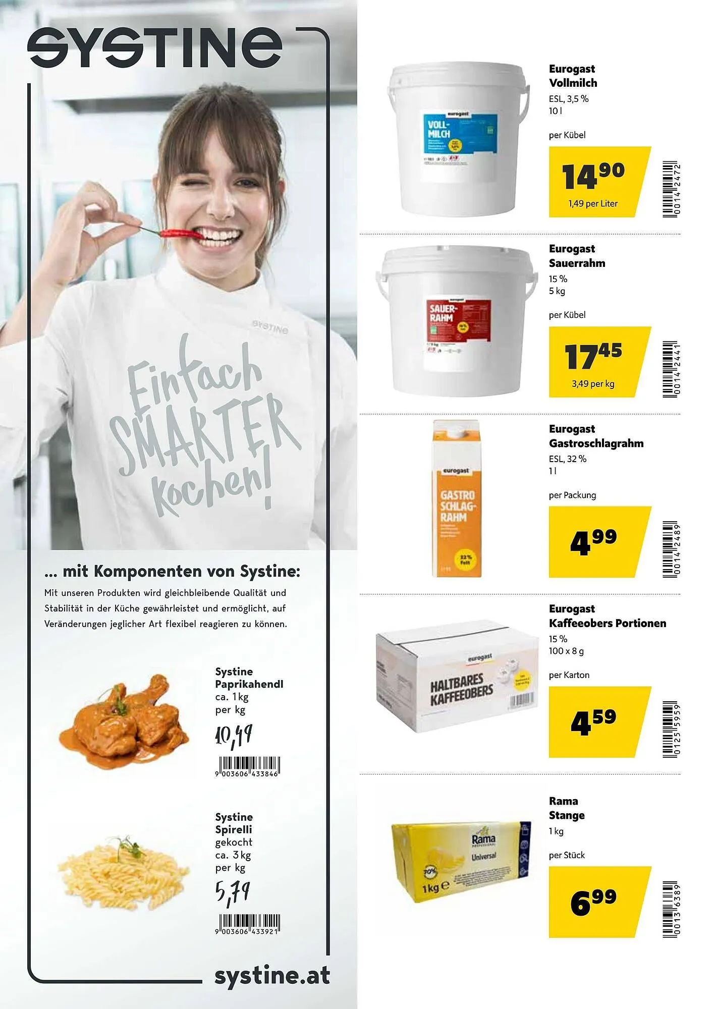 Eurogast Grissemann Flugblatt von 1. Dezember bis 12. Dezember 2025 - Flugblätt seite  10