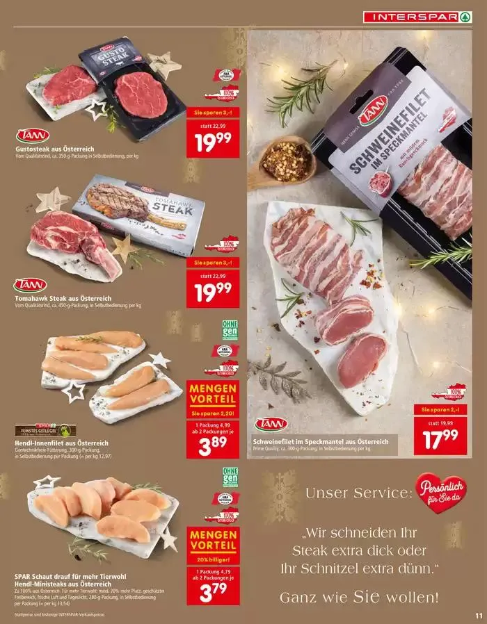 Große Auswahl an Angeboten von 21. November bis 5. Dezember 2024 - Flugblätt seite  11