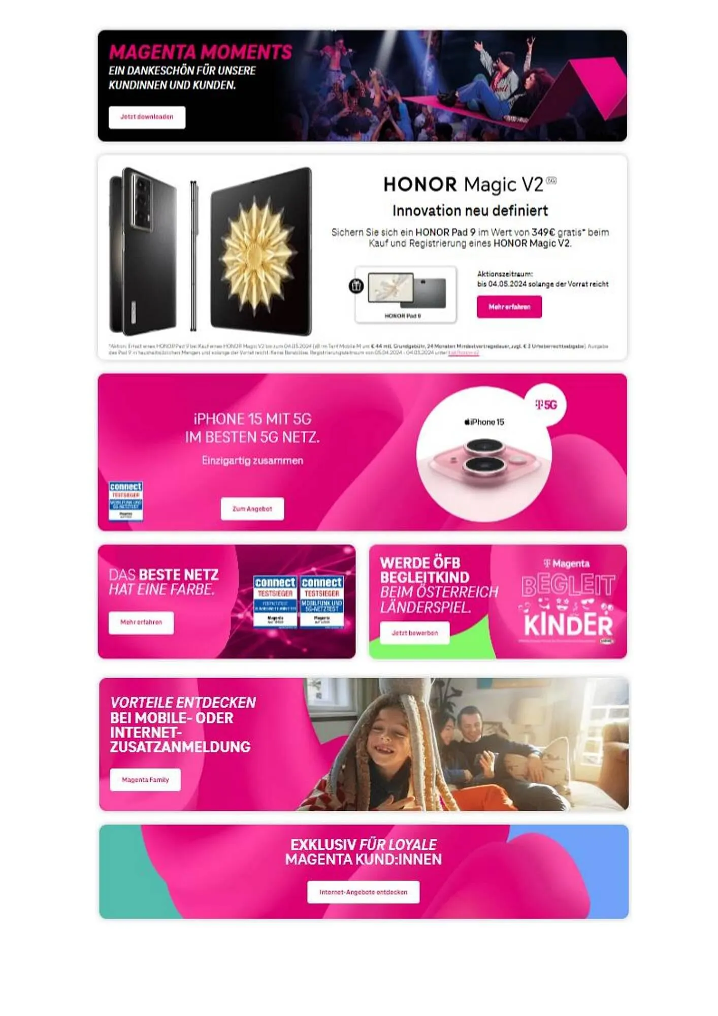 Magenta Flugblatt - 1