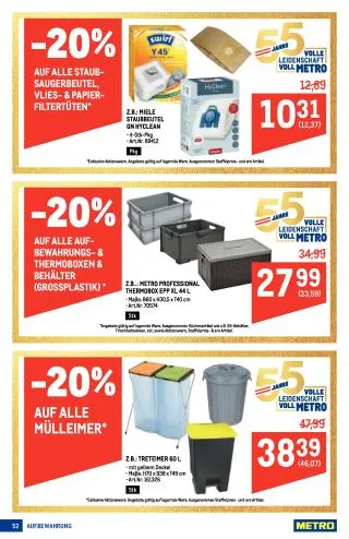 METRO Flugblatt Food - Profi von 9. Juli bis 22. Juli 2026 - Flugblätt seite 52