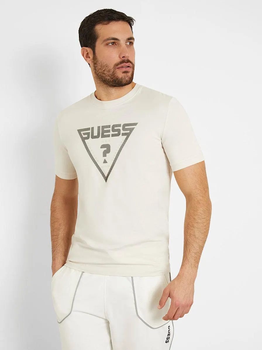 T-shirt stretch logo-dreieck