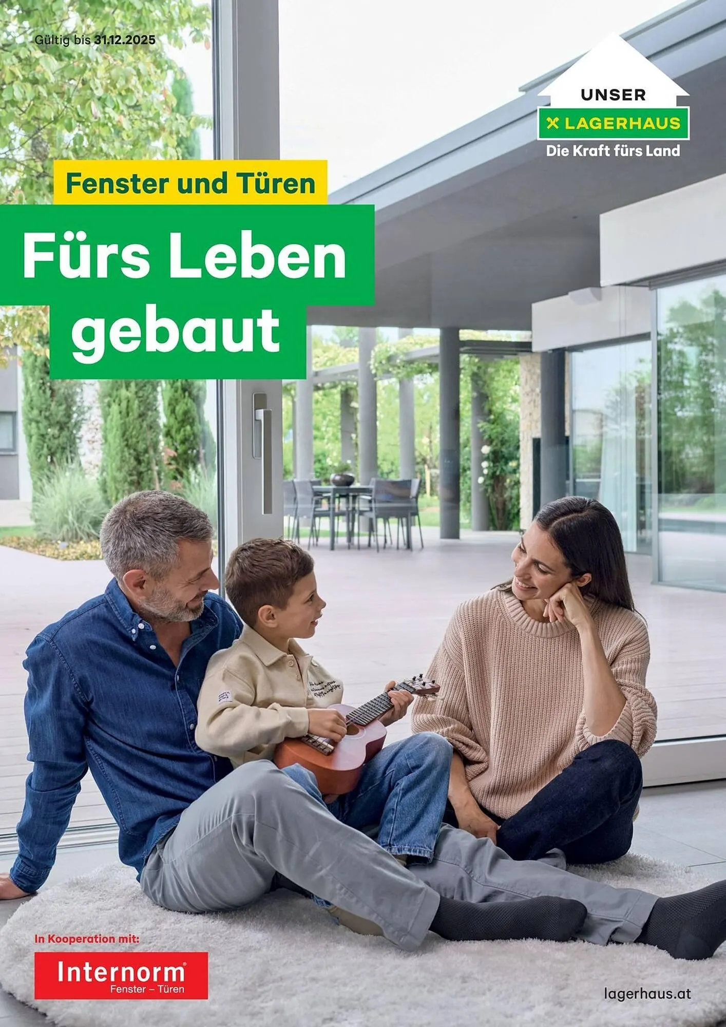 Lagerhaus Flugblatt von 18. Mai bis 31. Dezember 2025 - Flugblätt seite  1