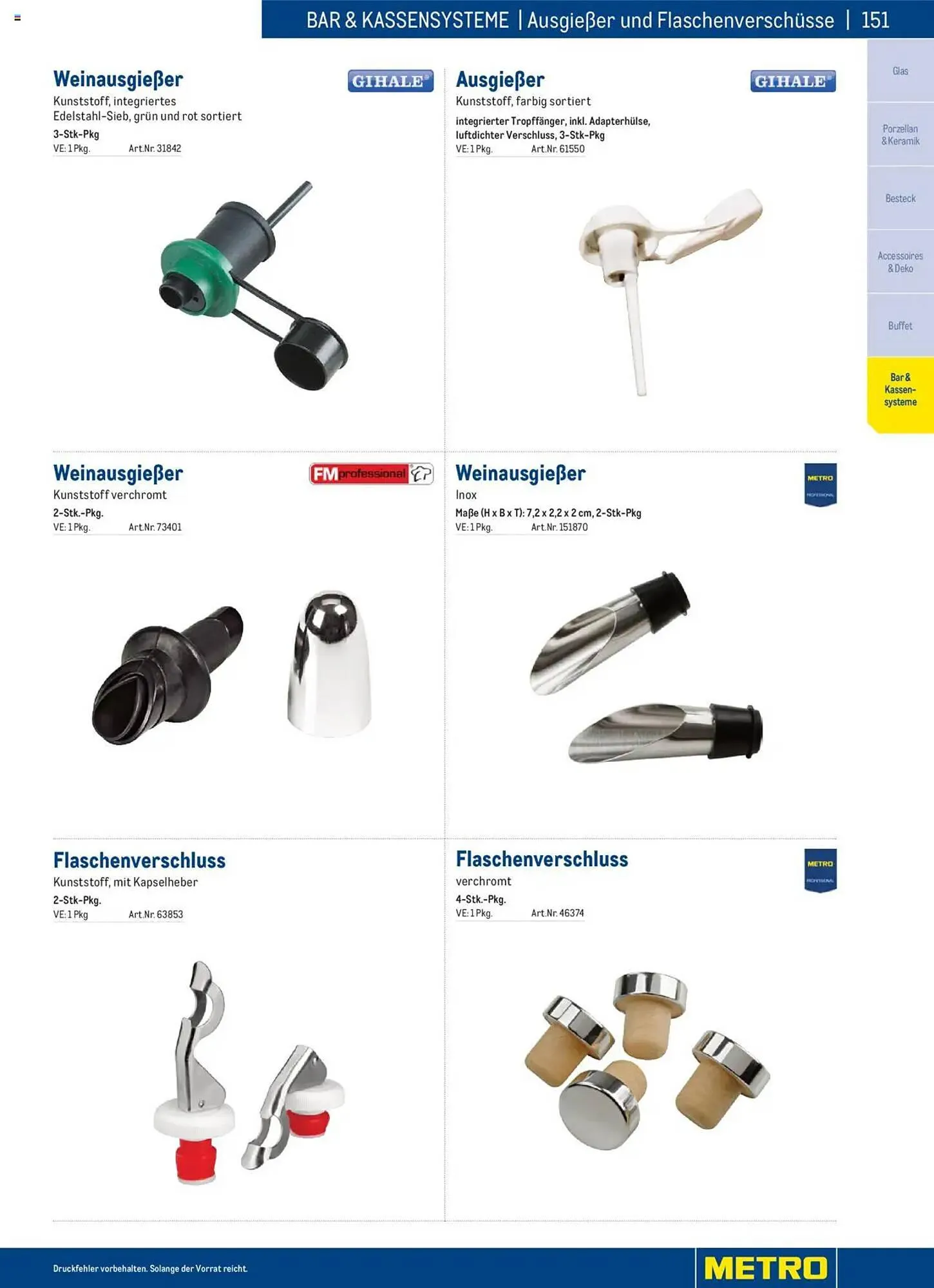 Metro Flugblatt von 2. Dezember bis 31. Dezember 2025 - Flugblätt seite  151