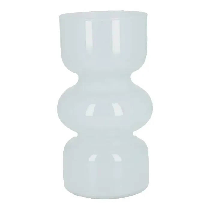 Glas-Vase Ringe, Ring/mint, 20 cm