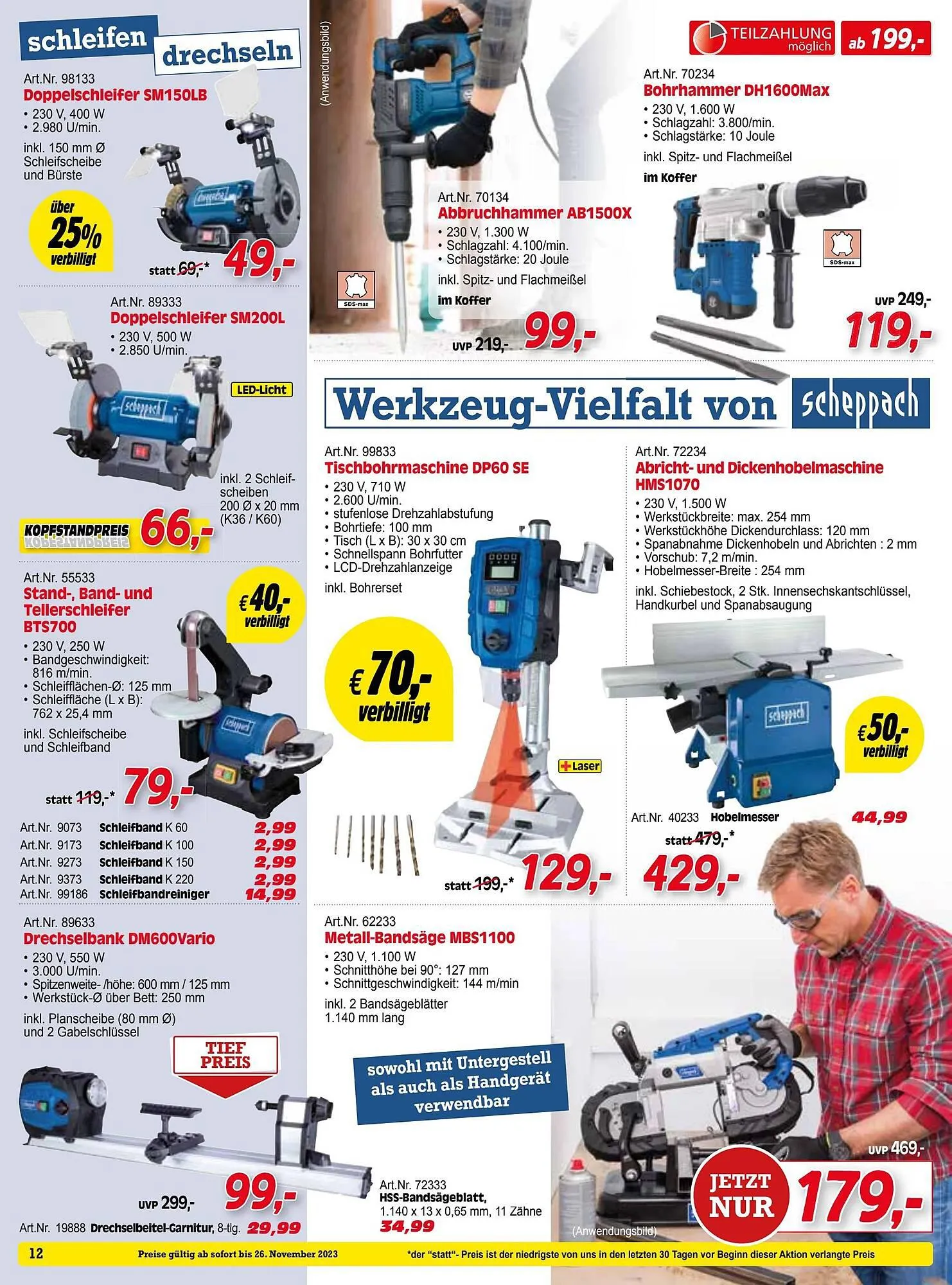 Zgonc Flugblatt von 1. November bis 26. November 2023 - Flugblätt seite 12