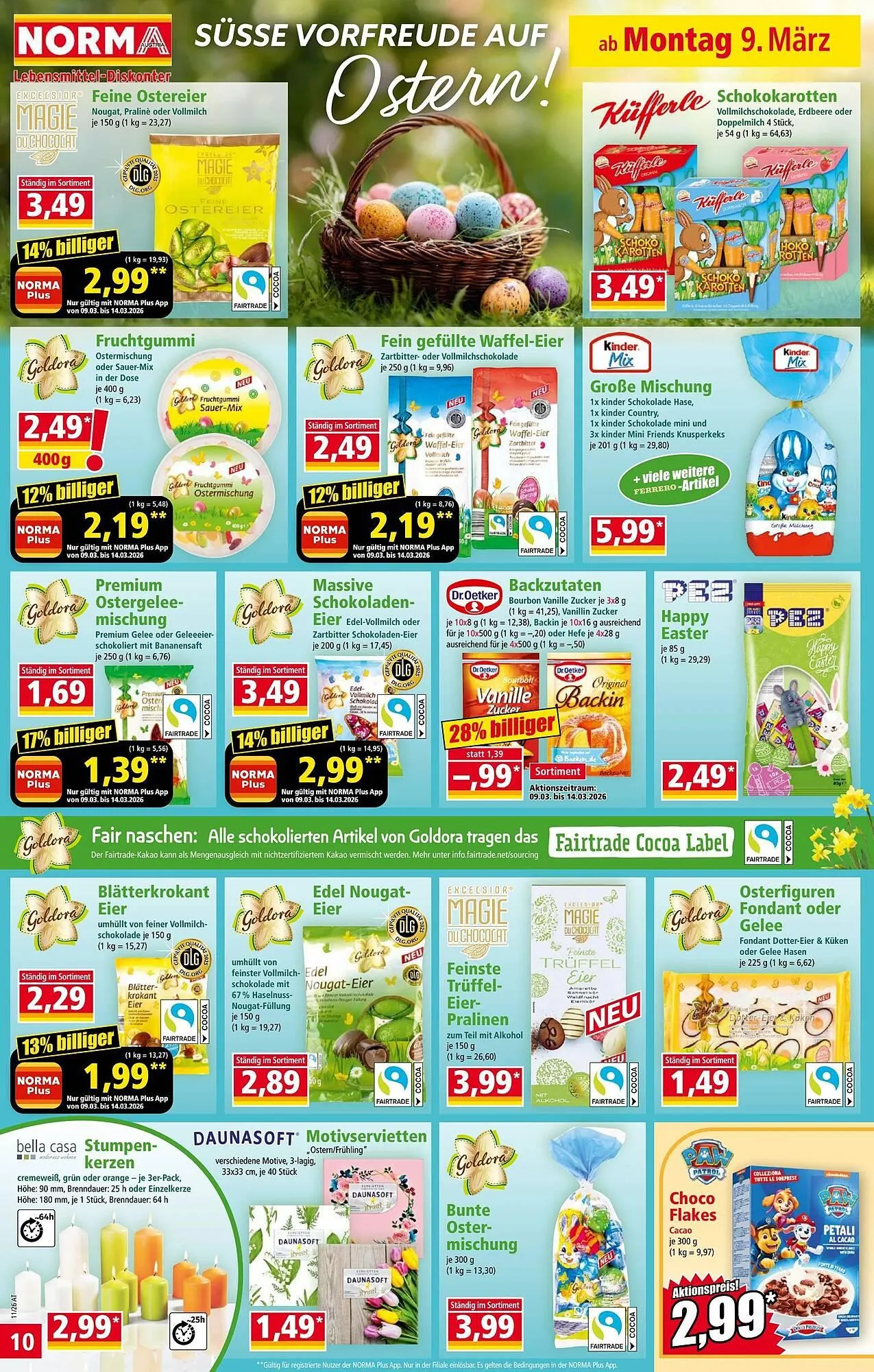 Norma Prospekt von 9. März bis 15. März 2026 - Flugblätt seite 10
