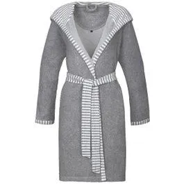 Bademantel Juno Grau