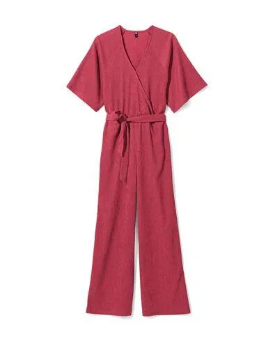 damesjumpsuit Hallie rood