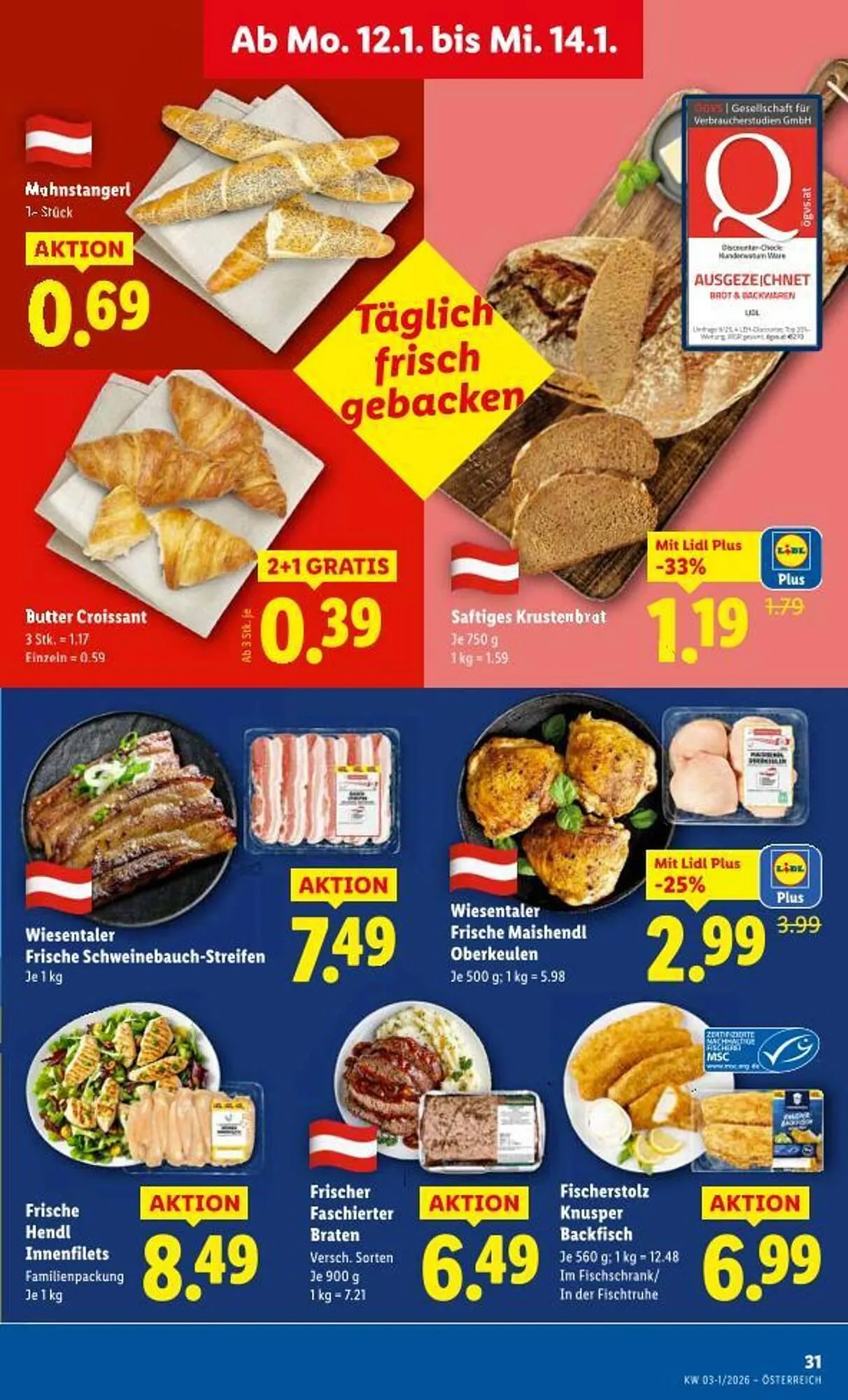 Lidl Flugblatt von 8. Jänner bis 14. Jänner 2026 - Flugblätt seite  38
