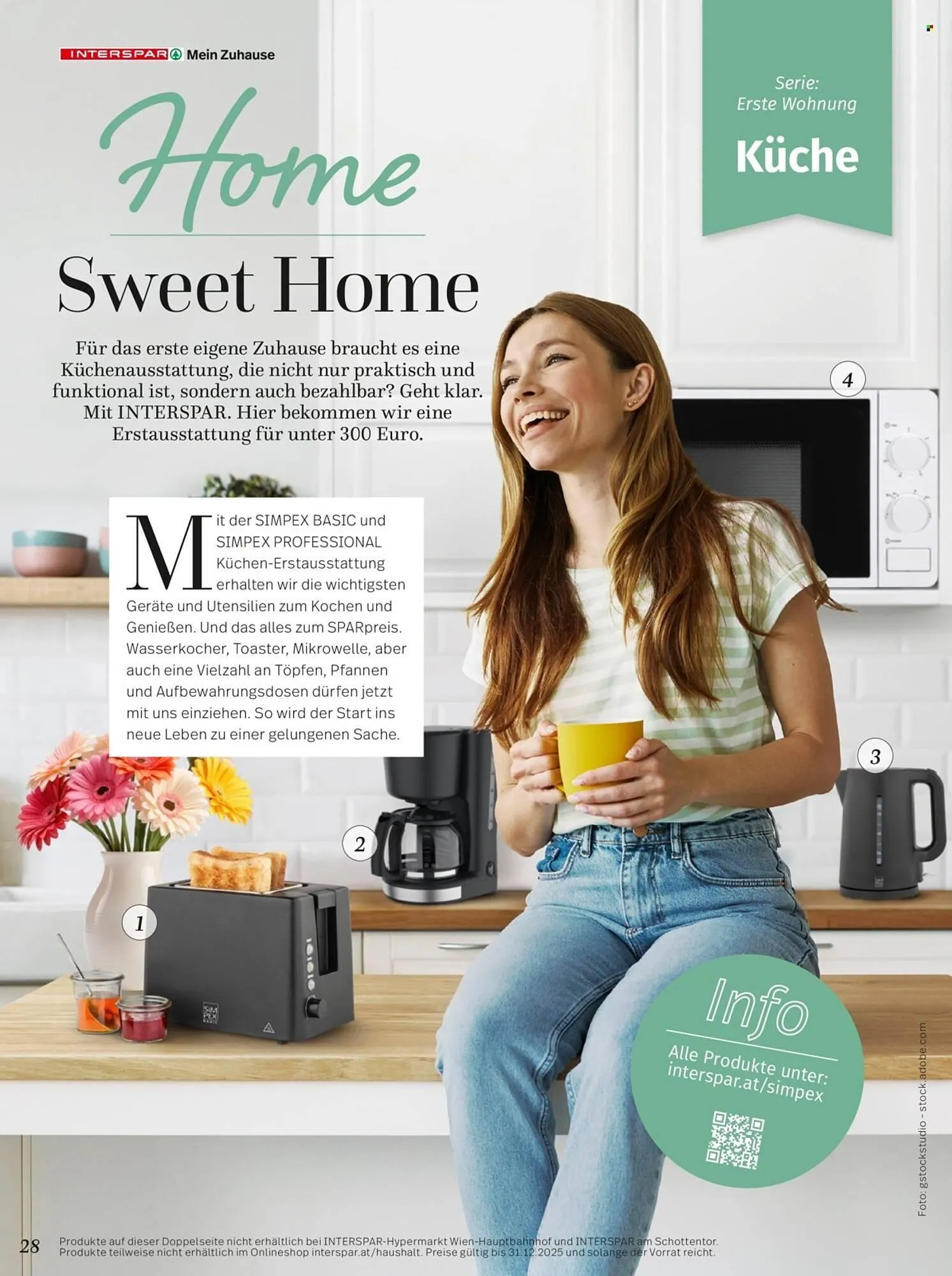 Interspar Flugblatt von 29. September bis 31. Dezember 2025 - Flugblätt seite  28