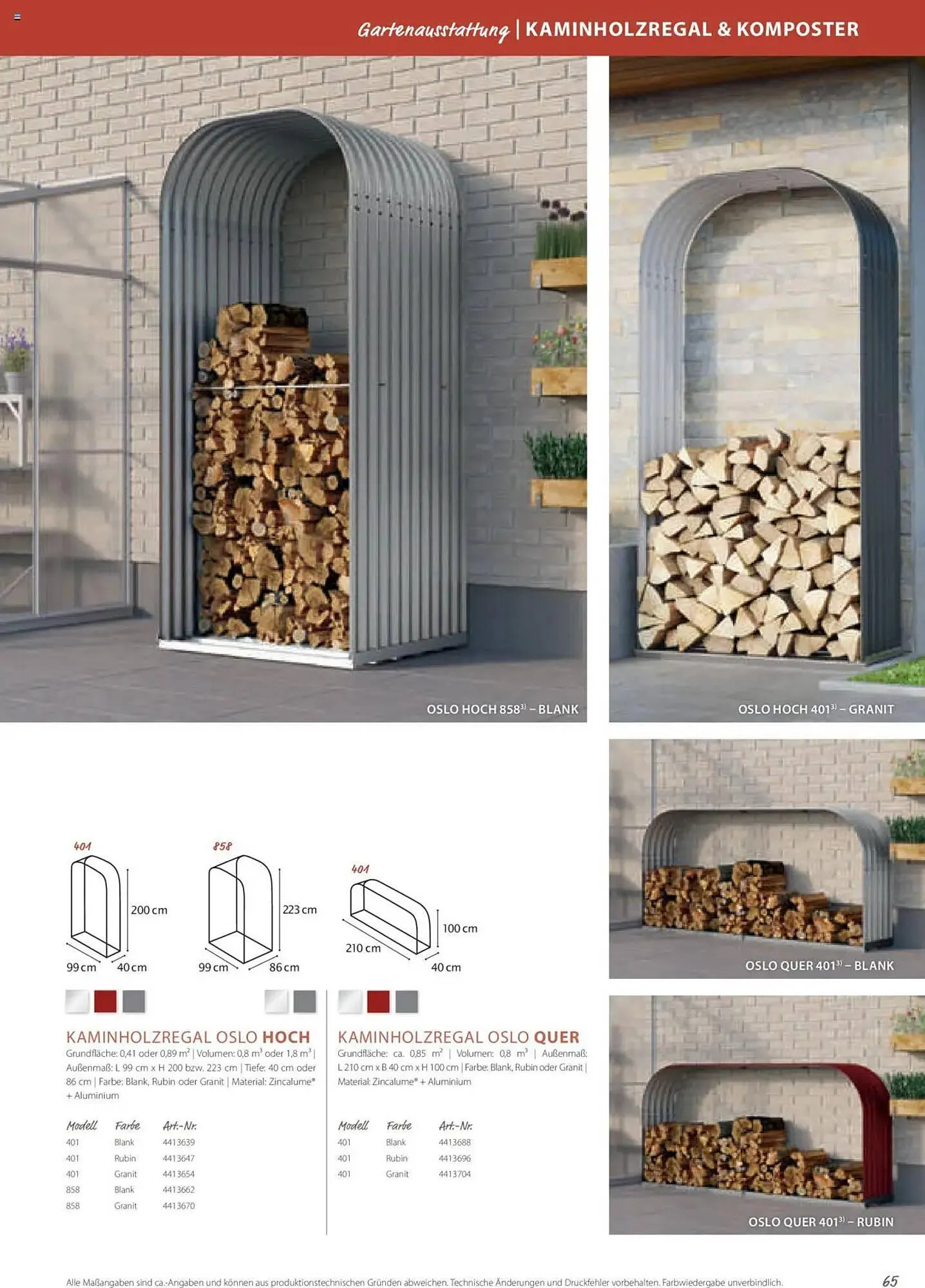 Dehner Prospekt von 1. Januar bis 31. Dezember 2025 - Prospekt seite 65