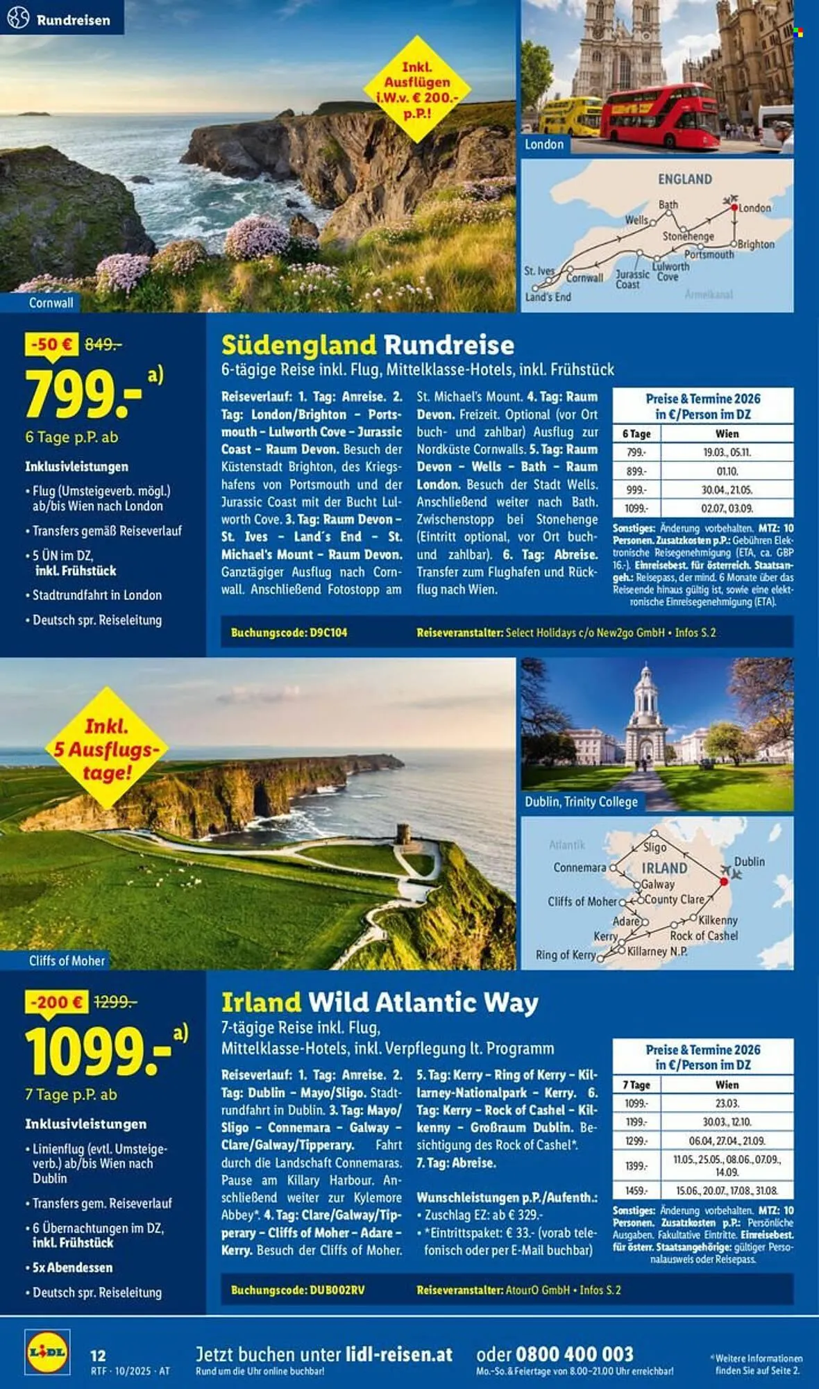 Lidl Flugblatt von 13. Oktober bis 15. November 2025 - Flugblätt seite 12