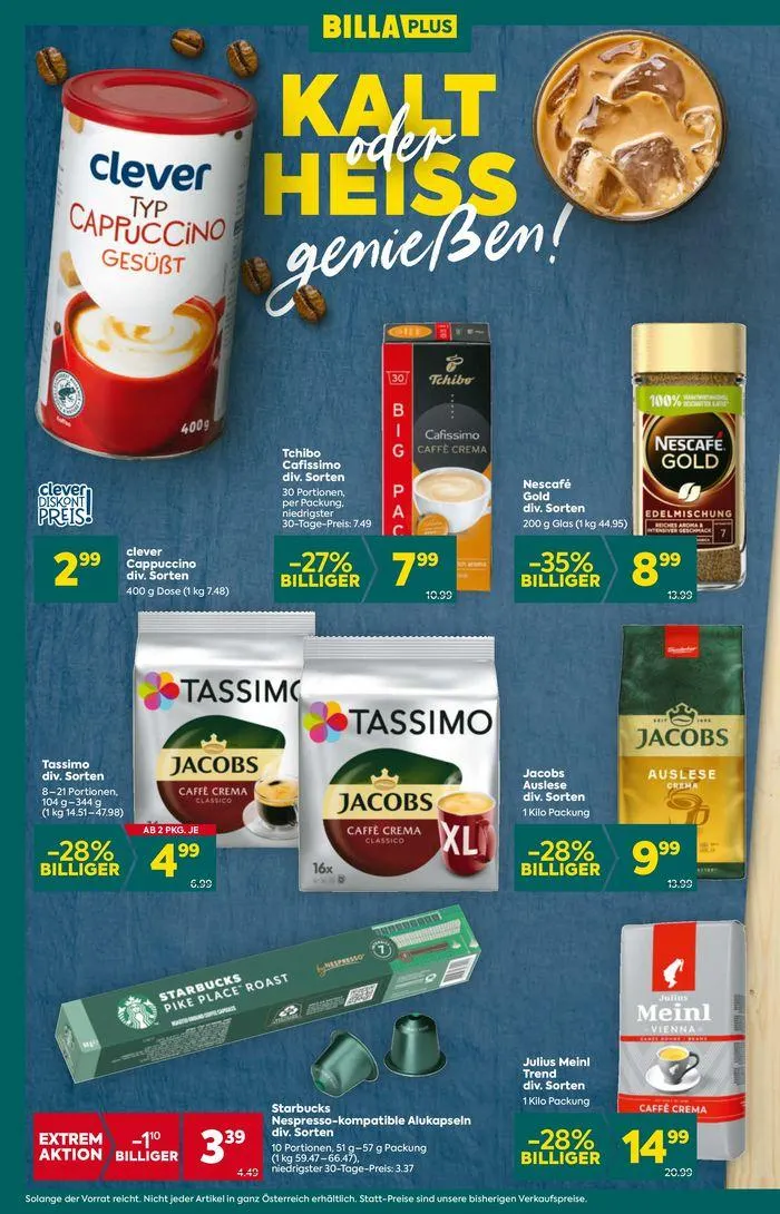 BILLA PLUS Flugblatt von 7. August bis 21. August 2024 - Flugblätt seite 14