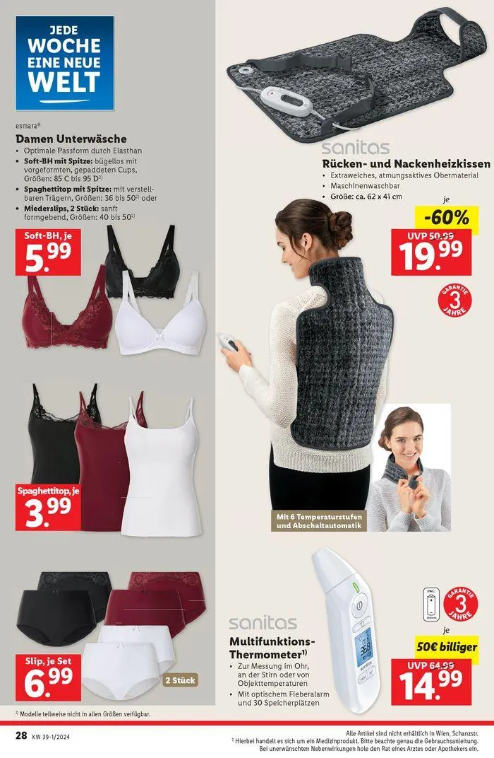 Exklusive Schnäppchen von 19. September bis 25. September 2024 - Flugblätt seite  32