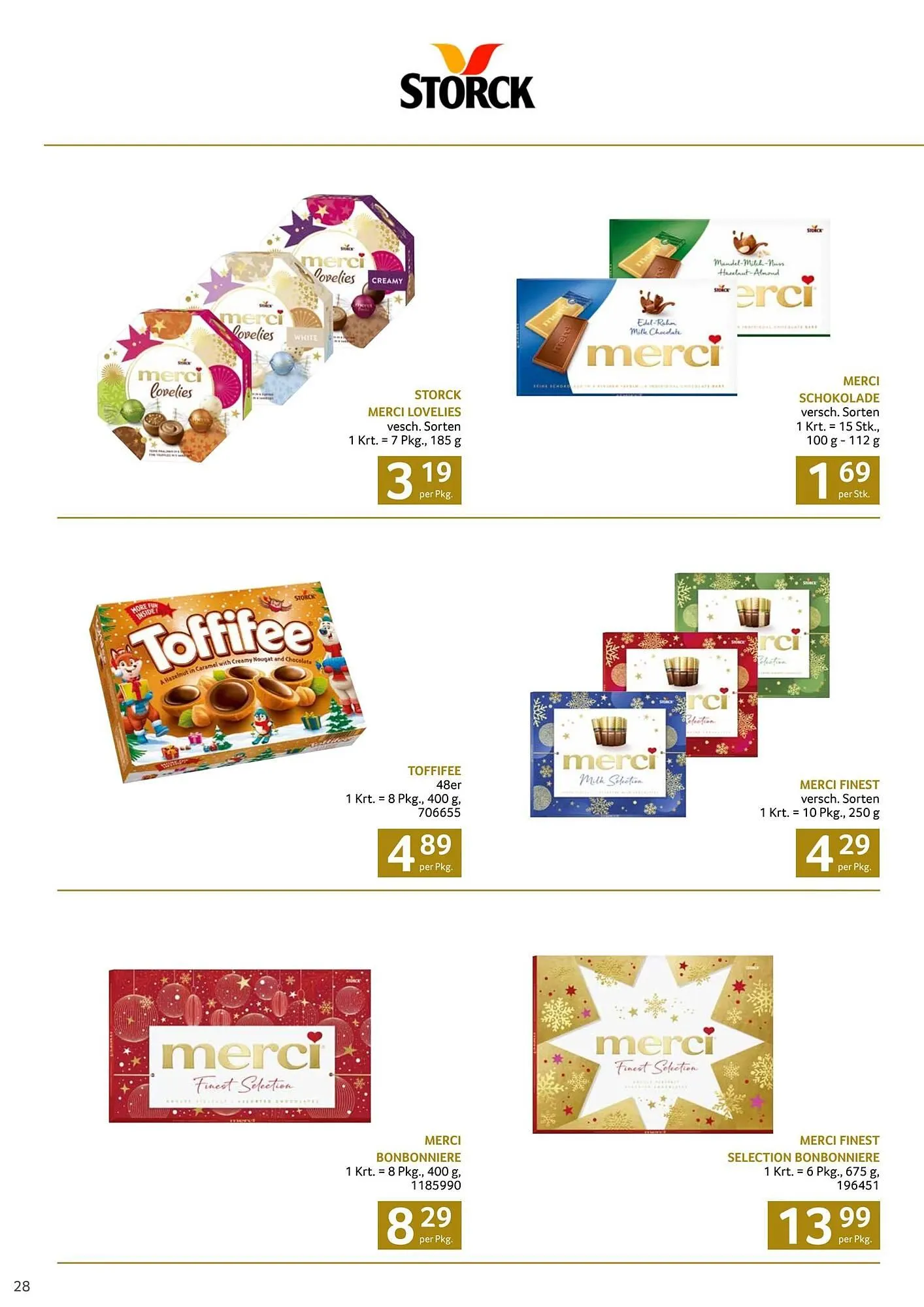 Transgourmet Flugblatt von 13. Oktober bis 24. Dezember 2025 - Flugblätt seite  28