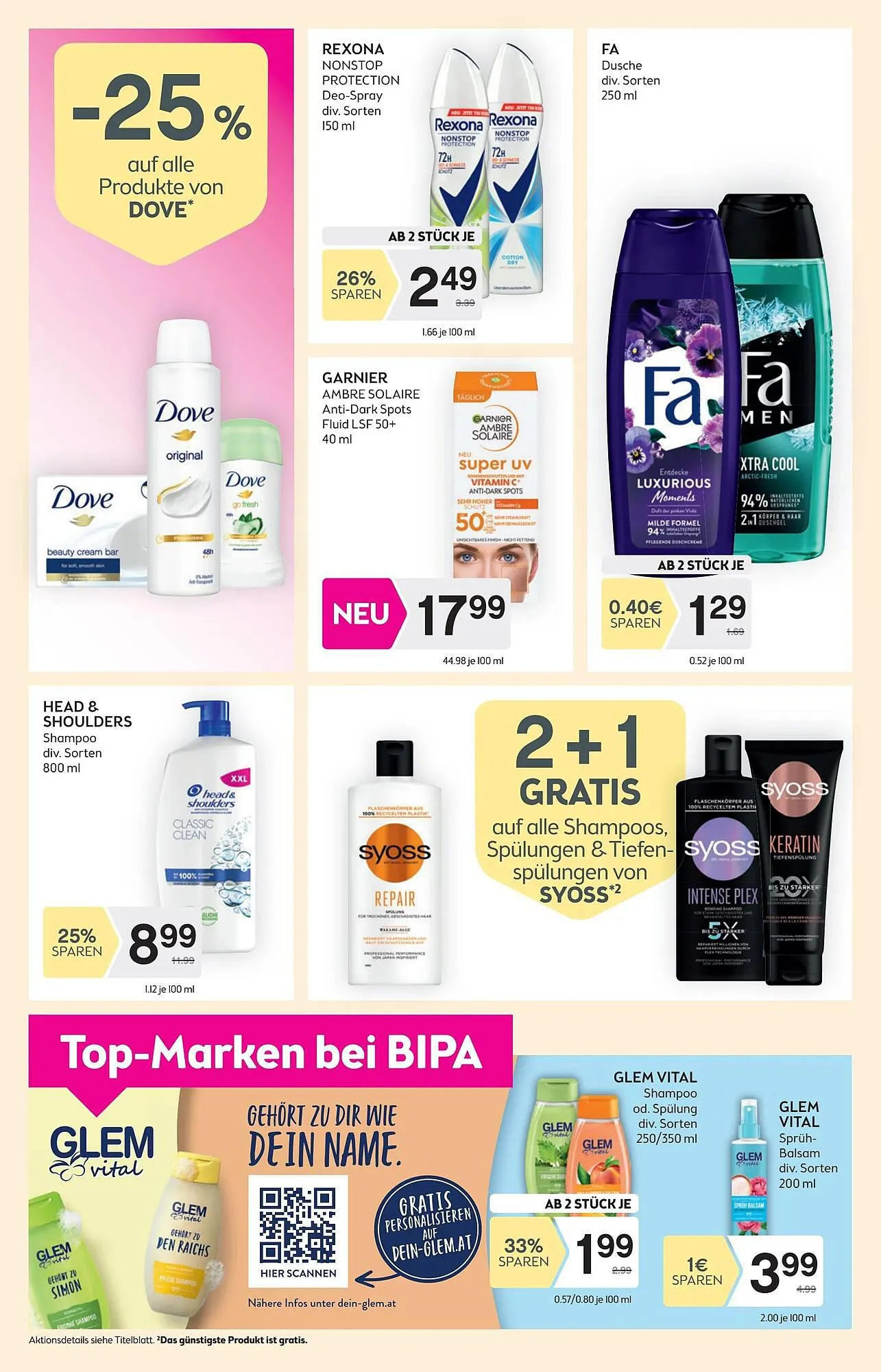 Bipa Flugblatt von 10. April bis 24. April 2024 - Flugblätt seite 6