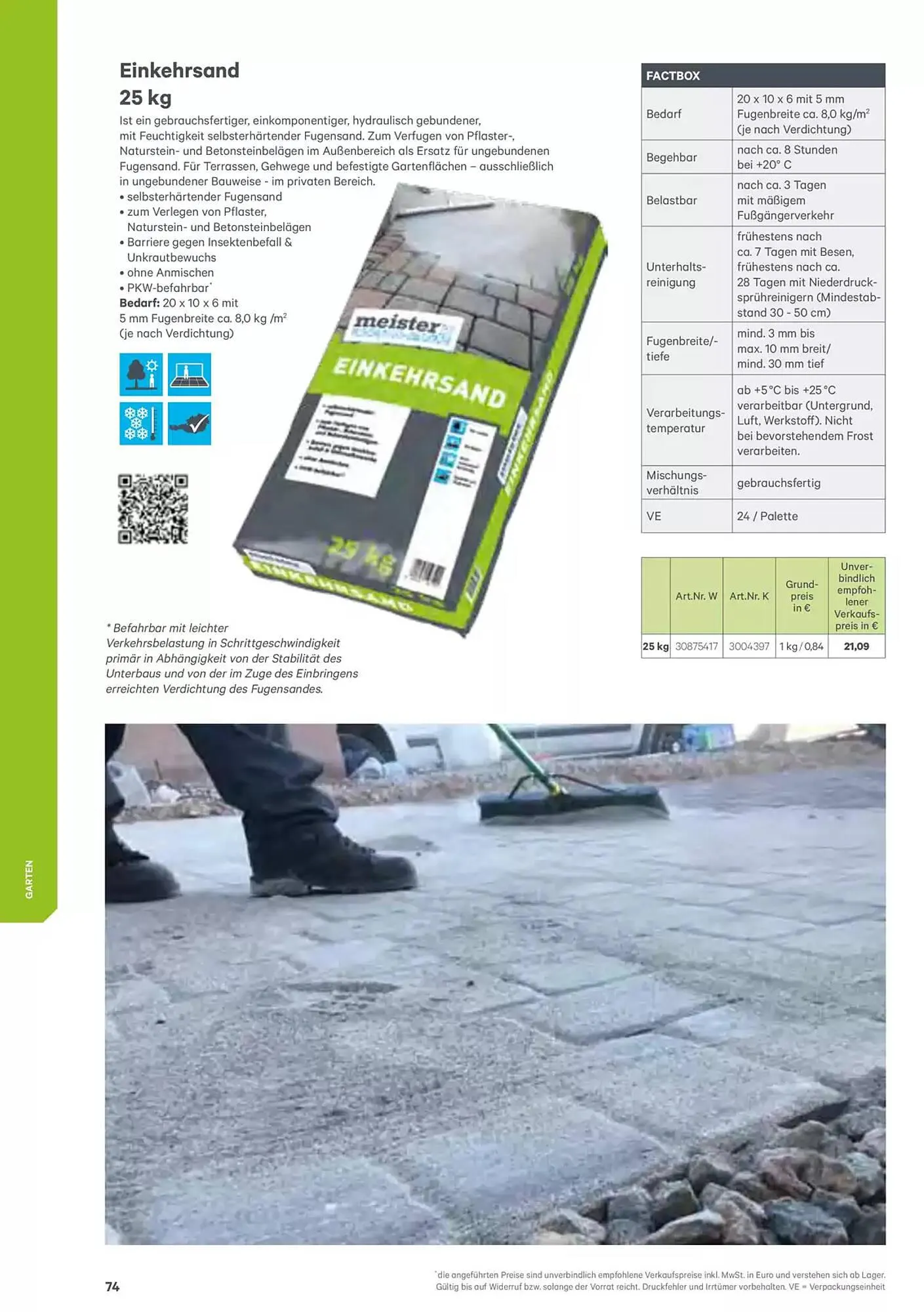 Lagerhaus Graz Land Flugblatt von 9. Jänner bis 31. Dezember 2025 - Flugblätt seite  74