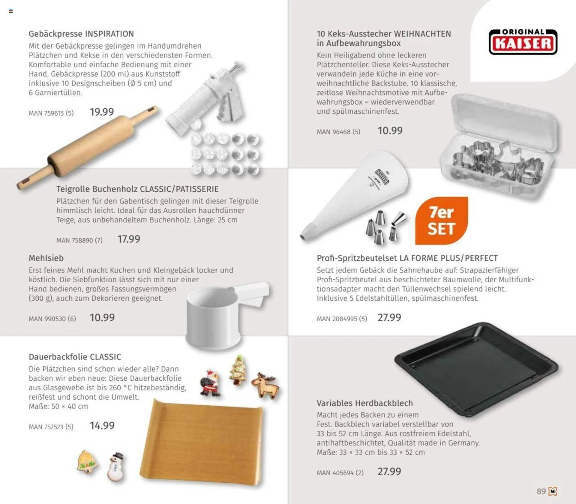 Müller Flugblatt von 1. Oktober bis 31. Dezember 2024 - Flugblätt seite  89