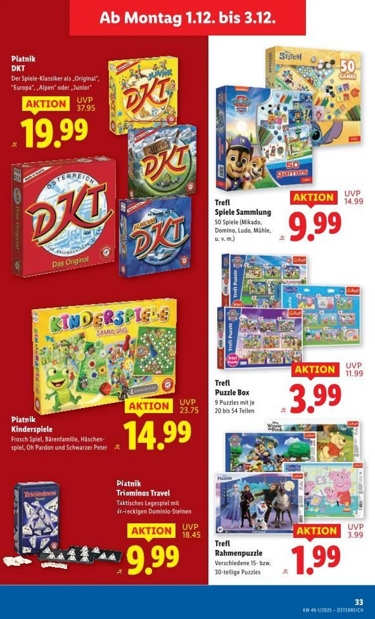 Lidl Flugblatt von 27. November bis 3. Dezember 2025 - Flugblätt seite 38