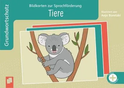 Bildkarten zur Sprachförderung. Tiere