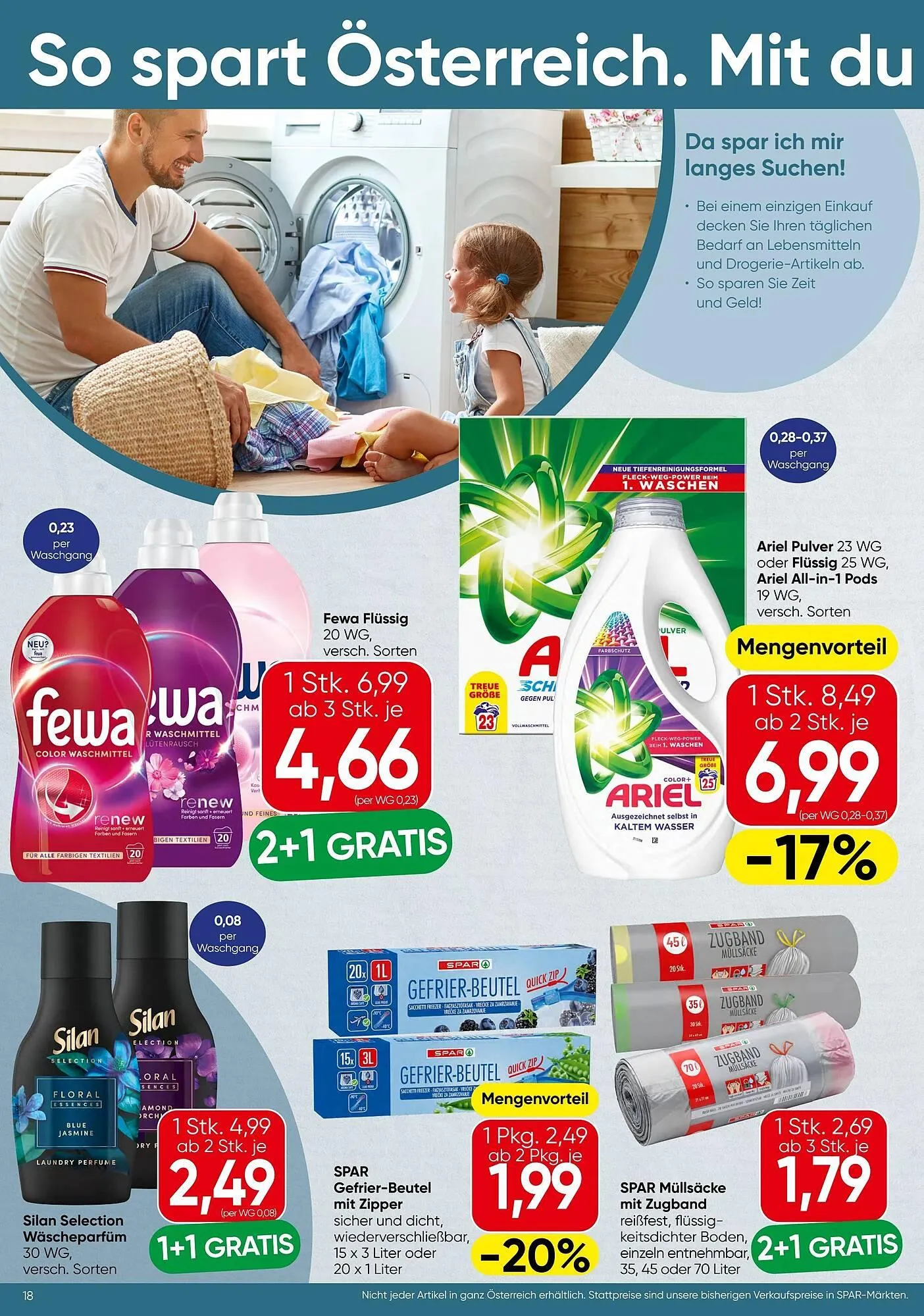 Spar Flugblatt von 12. Februar bis 25. Februar 2026 - Flugblätt seite 18