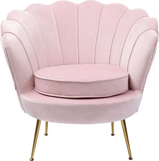 Sessel Water Lily Gold Rosa