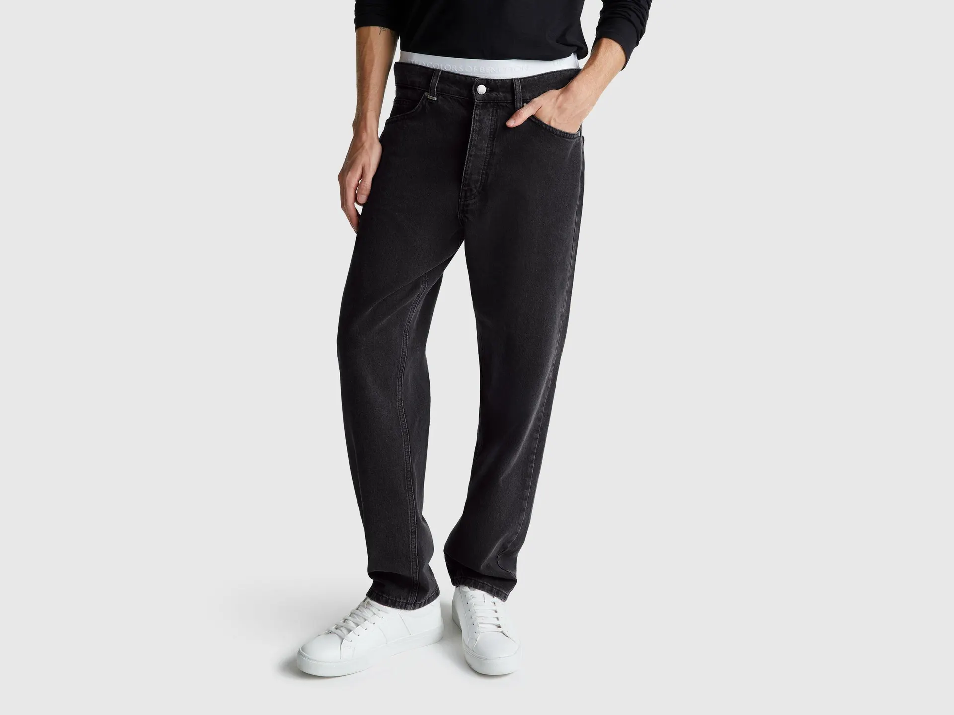 Jeans mit entspannter Passform