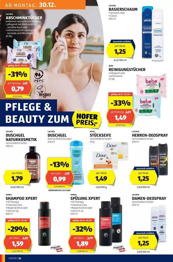 Blättern Sie online im HOFER Flugblatt von 24. Dezember bis 7. Jänner 2025 - Flugblätt seite 20