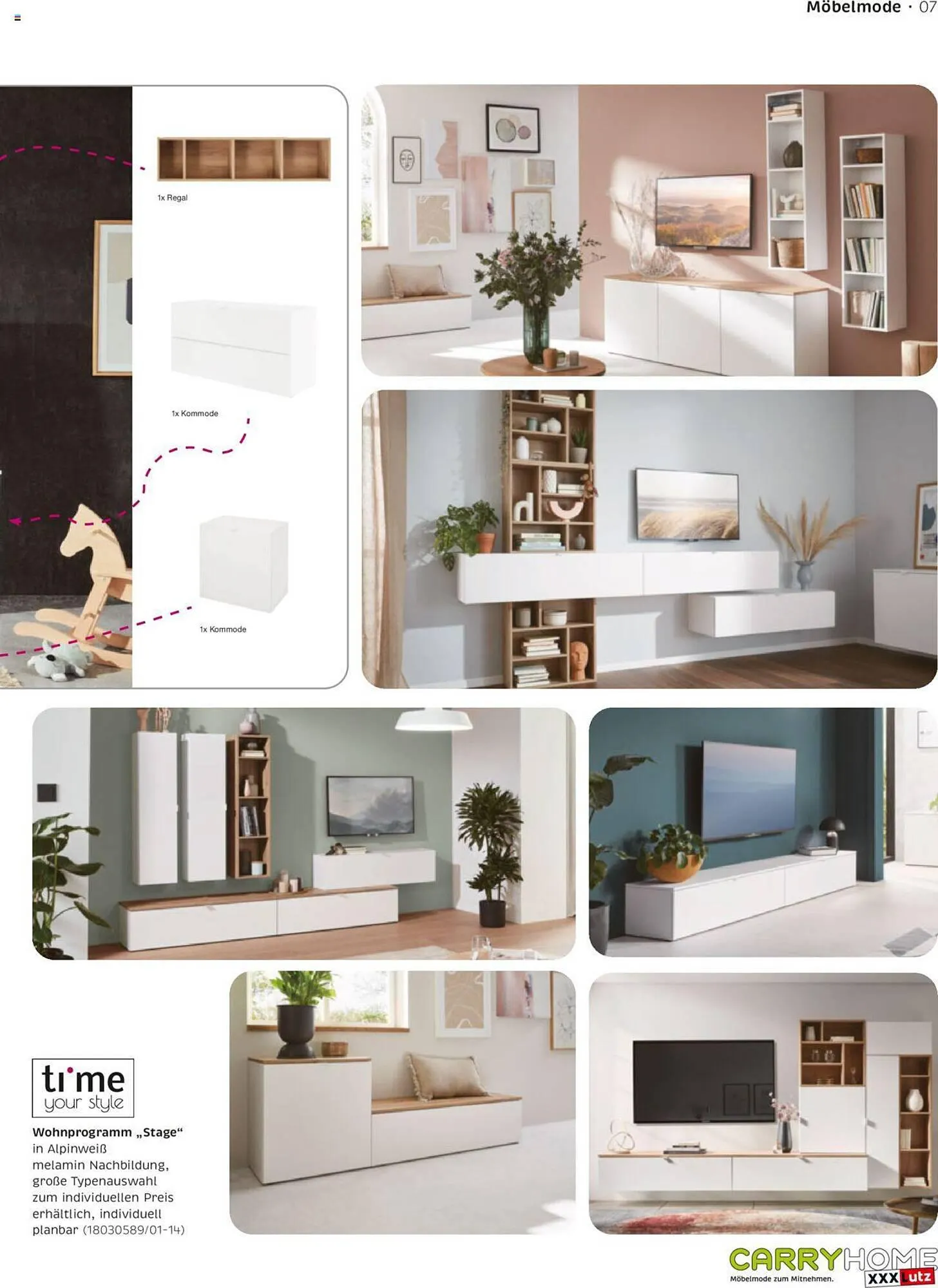 XXXLutz Flugblatt von 5. Juli bis 31. Mai 2024 - Flugblätt seite  7