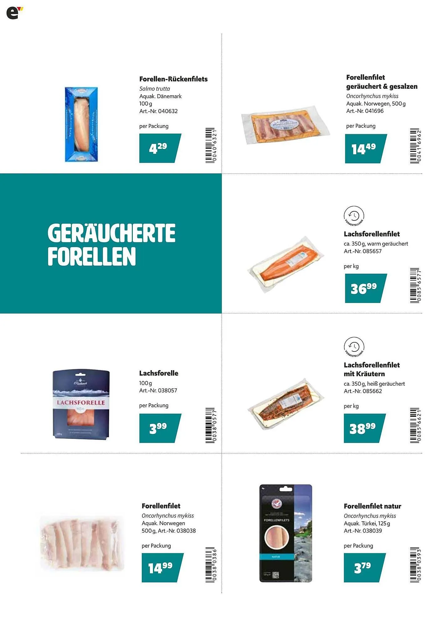 Eurogast Grissemann Flugblatt von 16. Jänner bis 8. Februar 2026 - Flugblätt seite  8