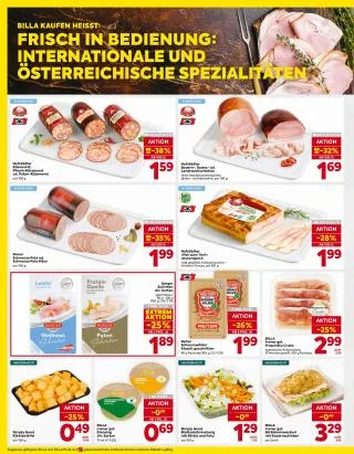 BILLA Flugblatt von 8. Oktober bis 14. Oktober 2026 - Flugblätt seite 6