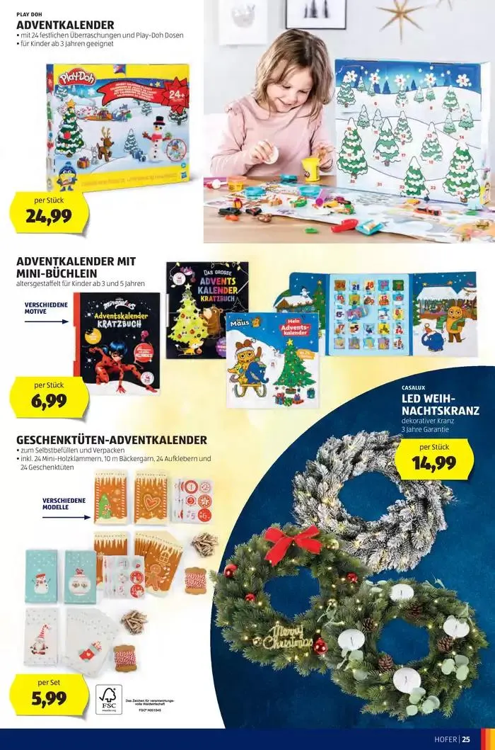 Blättern Sie online im HOFER Flugblatt von 23. Oktober bis 6. November 2024 - Flugblätt seite  29