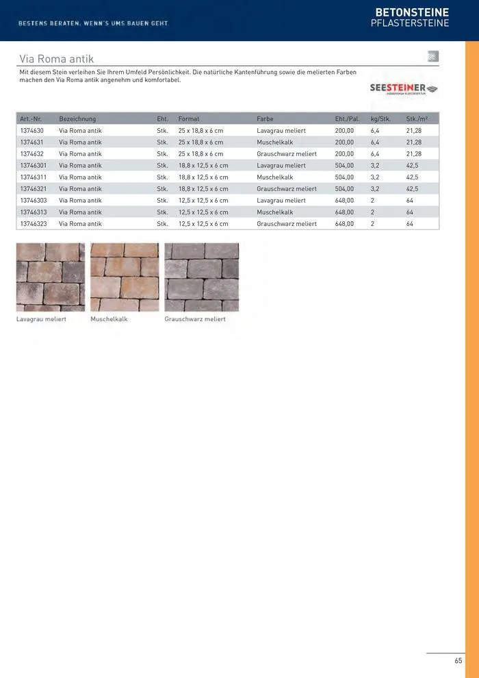 Galabau 2024/25 von 5. Juni bis 31. Dezember 2025 - Flugblätt seite  62